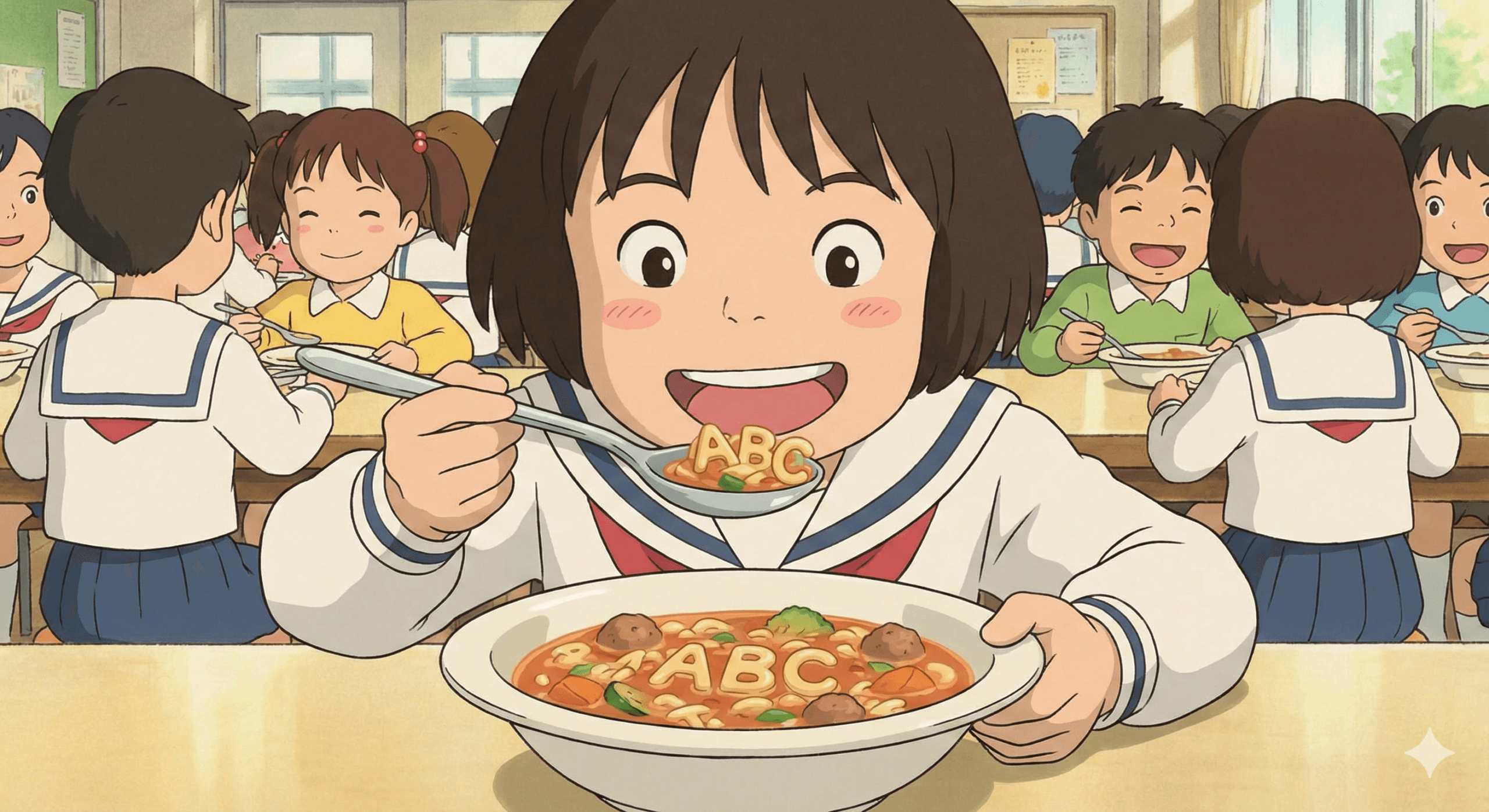 ABC Soup Illustration